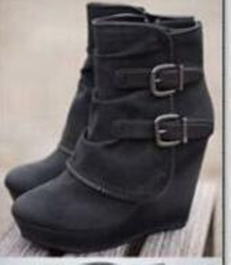 New Autumn And Winter Long-tube Women's Boots