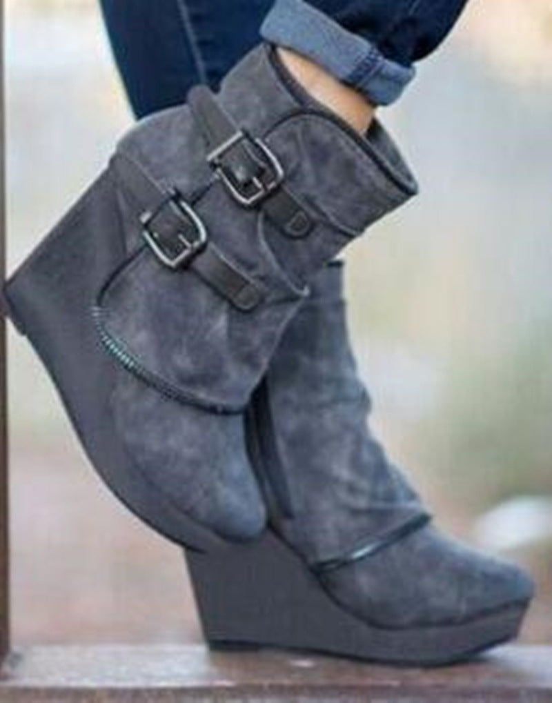 New Autumn And Winter Long-tube Women's Boots