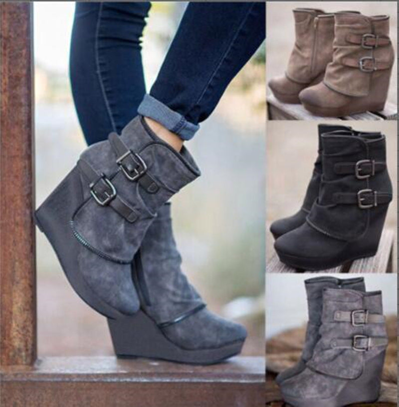 New Autumn And Winter Long-tube Women's Boots