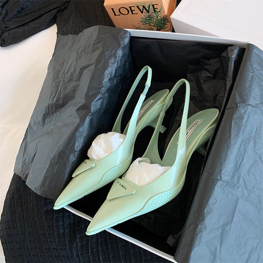 All-match Ins Evening Breeze Gentle Shoes French Stiletto Single Shoes