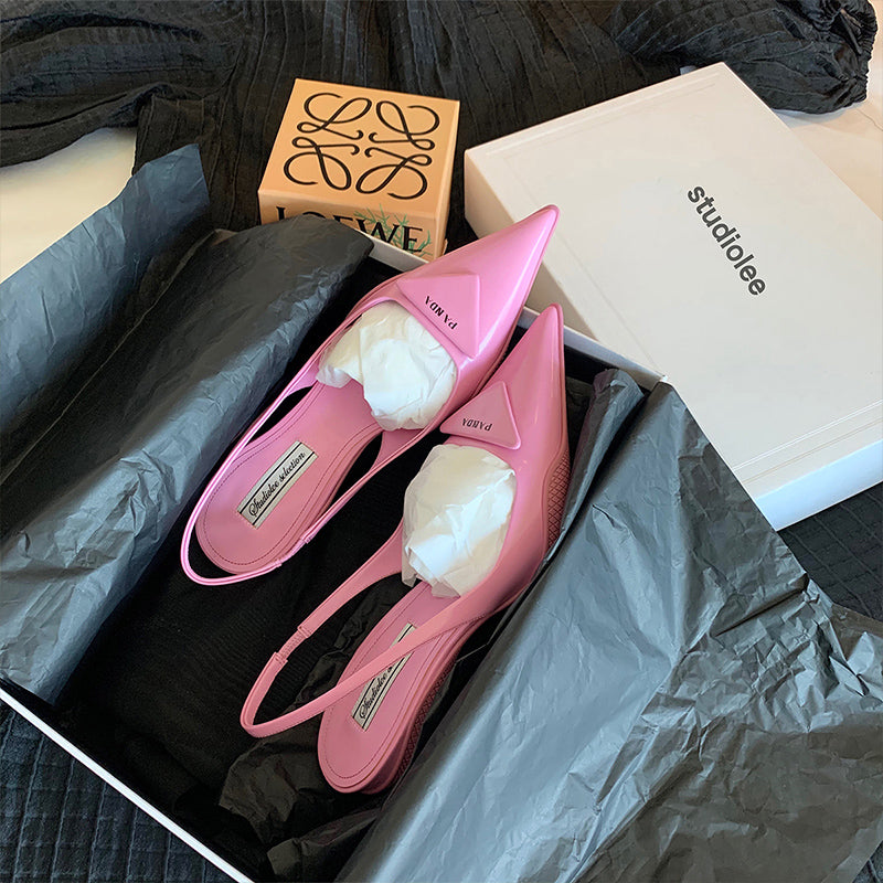 All-match Ins Evening Breeze Gentle Shoes French Stiletto Single Shoes