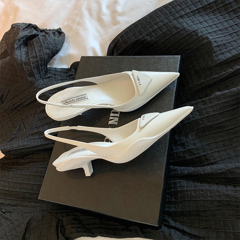 All-match Ins Evening Breeze Gentle Shoes French Stiletto Single Shoes