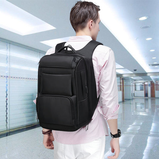 New Nylon Backpack Fashion Travel Bag Large Capacity Men's Backpack Can Store 17 Inch Computer Bag