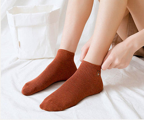 Rainbow bear sports socks