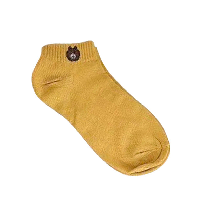 Rainbow bear sports socks