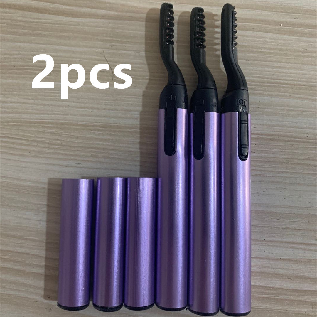 Electric Eyelash Curler Mini Portable Electric Heating Eyelash Curler Eyelash Curler Type Eyelashes Electric Eyelash Curler