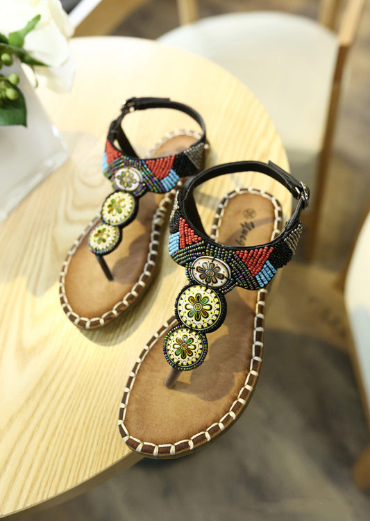 Flip-toe Bright Bead Strandflade Sandaler