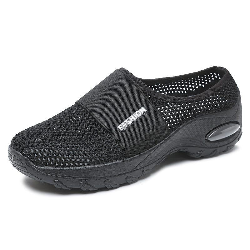 Breathable Mesh Half Support Women's Shoes Foreign Trade Fashion Casual Shoes