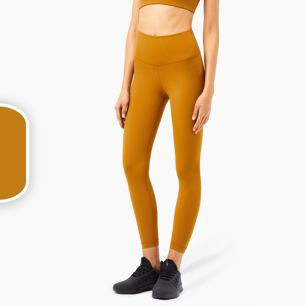 Women's High Waist Tight-fitting Peach Hip-lifting Fitness Pants