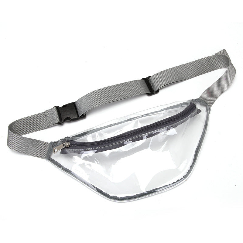Waterproof Belt Bag Transparent PVC Men's And Women's Chest Bag