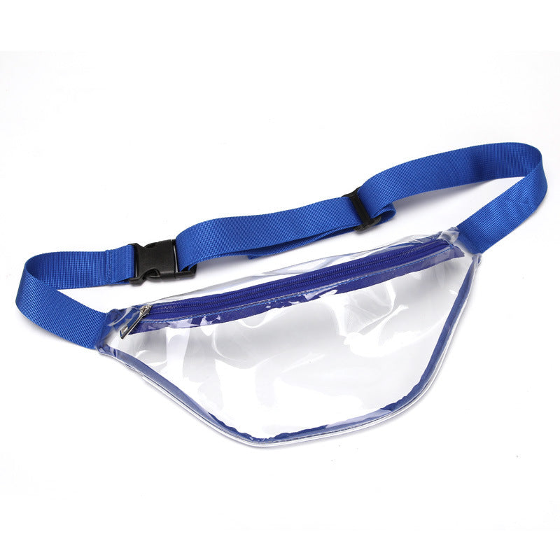 Waterproof Belt Bag Transparent PVC Men's And Women's Chest Bag