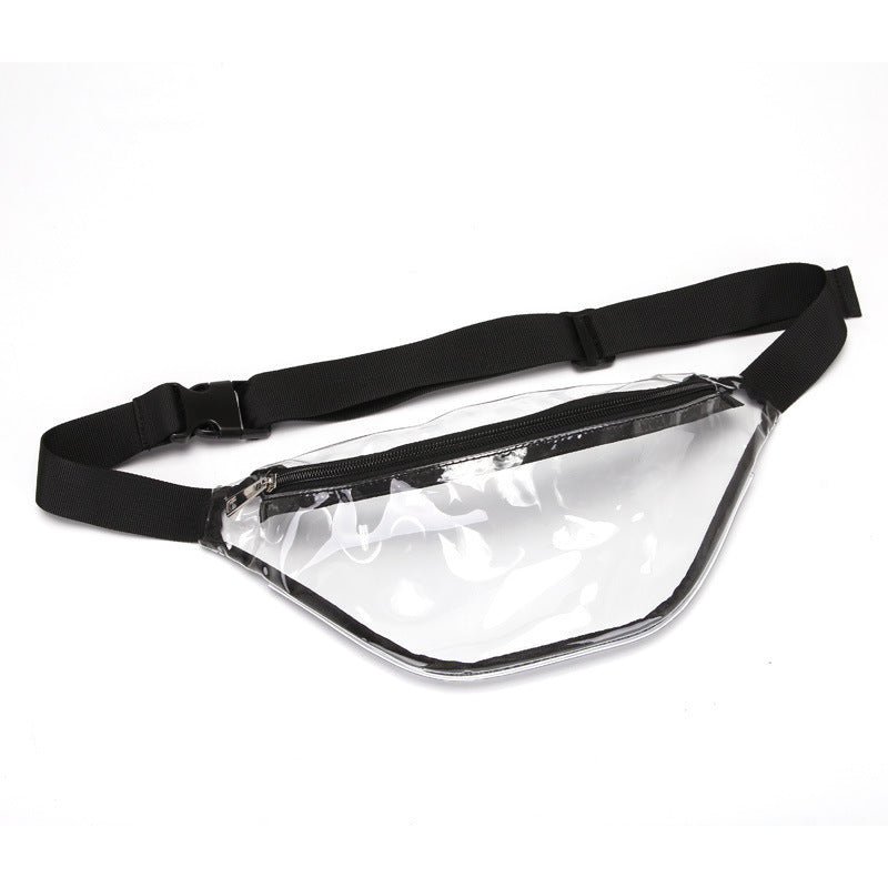 Waterproof Belt Bag Transparent PVC Men's And Women's Chest Bag