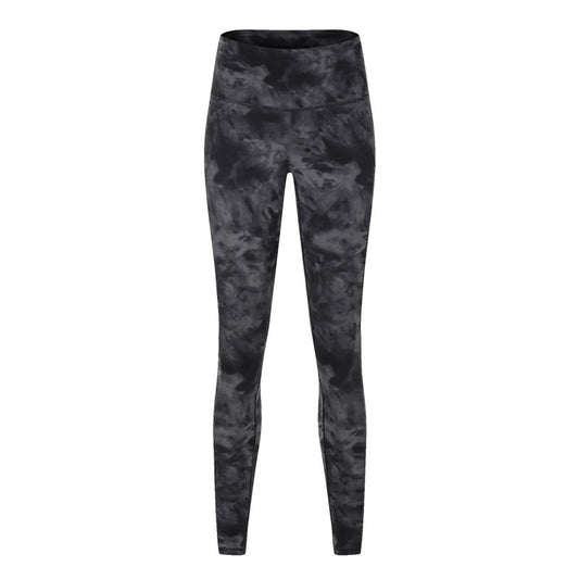 Seamless Yoga Pants Hip-Lifting High-Waist Running Sports Fitness Cropped Pants