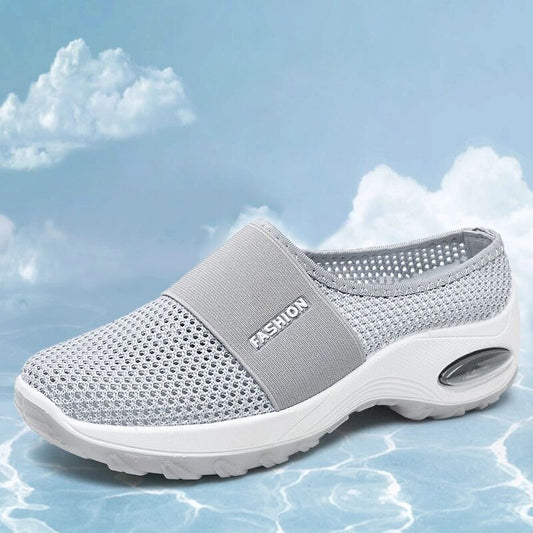 Breathable Mesh Half Support Women's Shoes Foreign Trade Fashion Casual Shoes