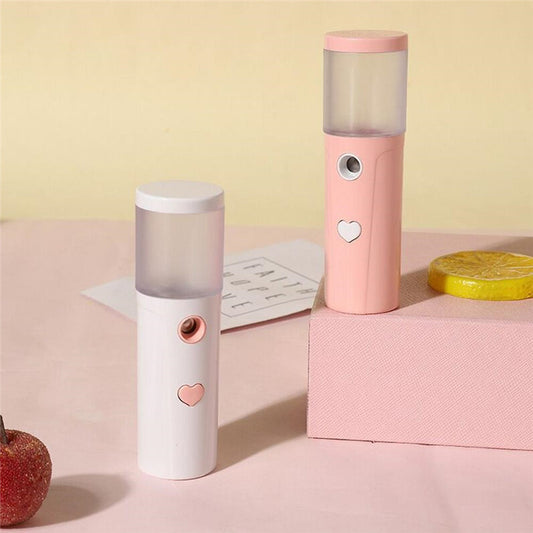 Portable And Portable Small Rechargeable Face Steaming And Moisturizing Instrument