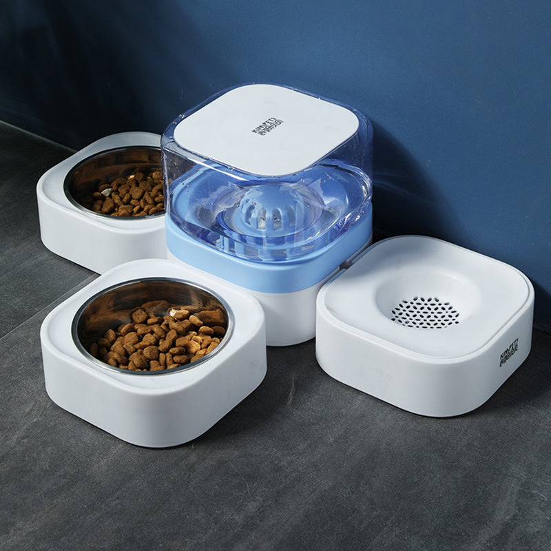 Cat Water Dispenser Mobile Unplugged Water Dispenser Dog Automatic Cat Watering Artifact Non-Wet Mouth Pet