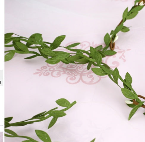 Simple, And Mori Female Literary And Artistic Green Leaves