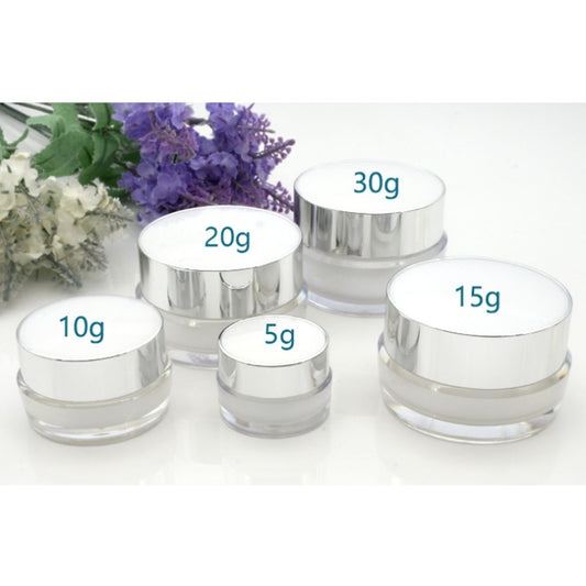 New 50g Empty Bottle 5g10g Cream Bottle 20g Acrylic