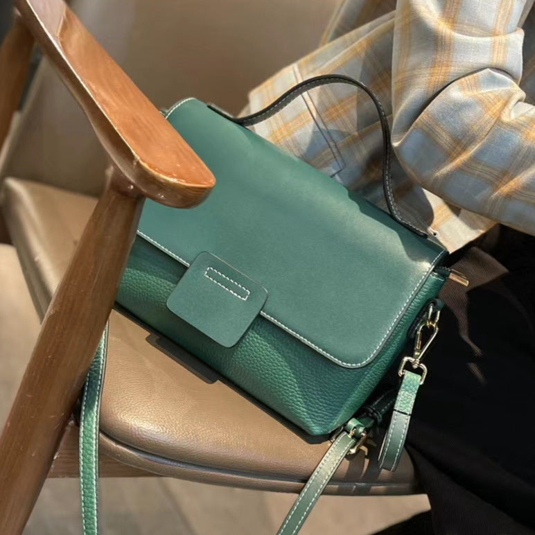 Læderhåndtasker Ny Stil Skuldertaske Crossover-taske