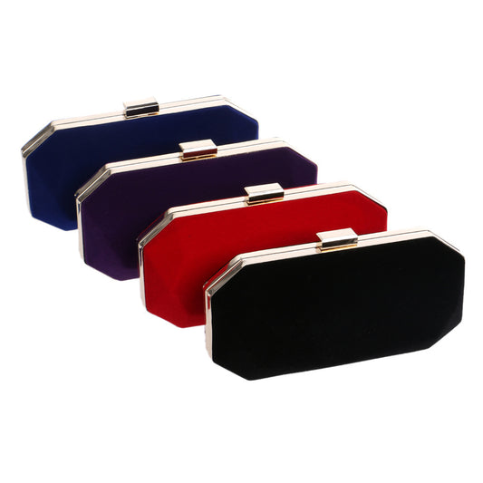 Velvet Evening Bag Ladies Banquet Clutch Dress Evening Bag