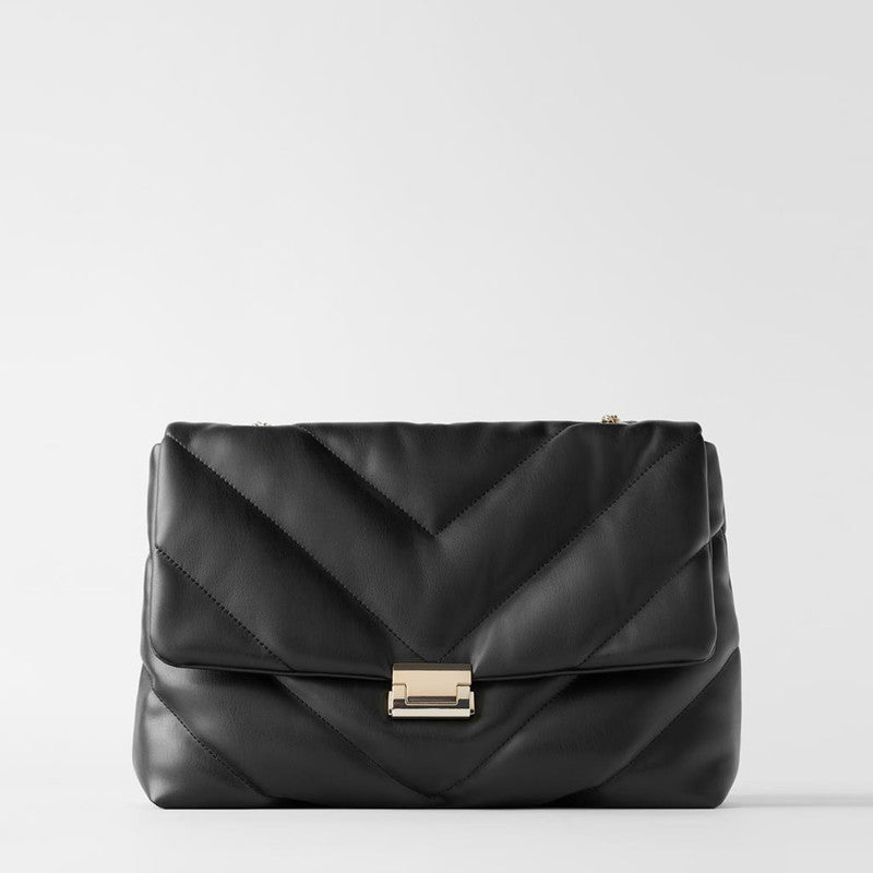 Bag Rhombic Chain Bag Handbag Chain Messenger Bag Female