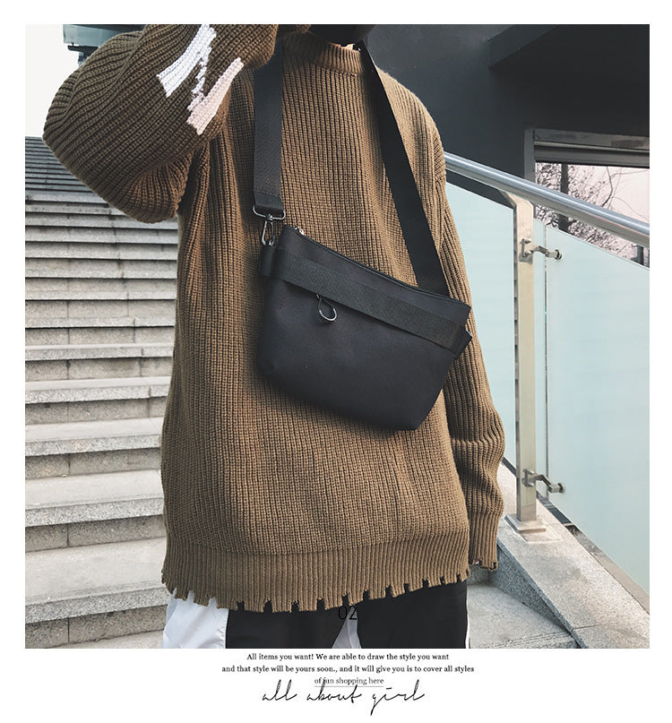 Leisure Simple Single Shoulder Women Waist Bag