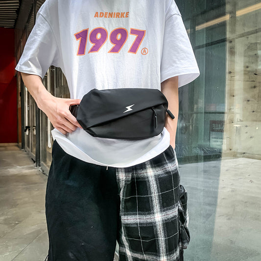 Unisex Casual Travel Fanny Pack Waterproof Waist Bag for Men Lightweight Man Belt Pouch Phone Pocket Men's Shoulder Bag Murse