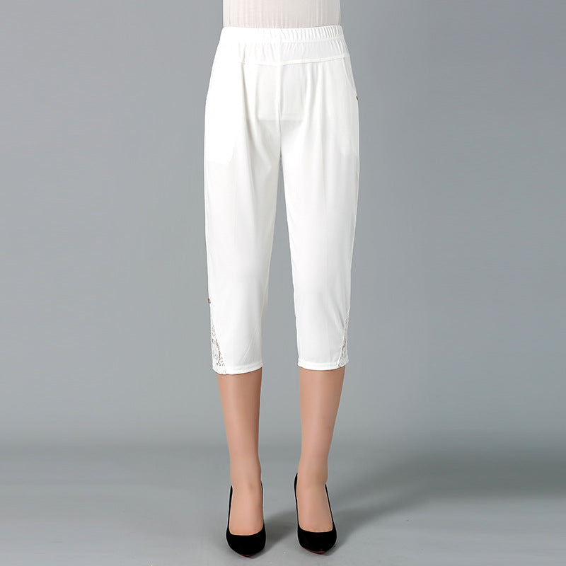 Shorts High Waist Thin Stretch Thin Section