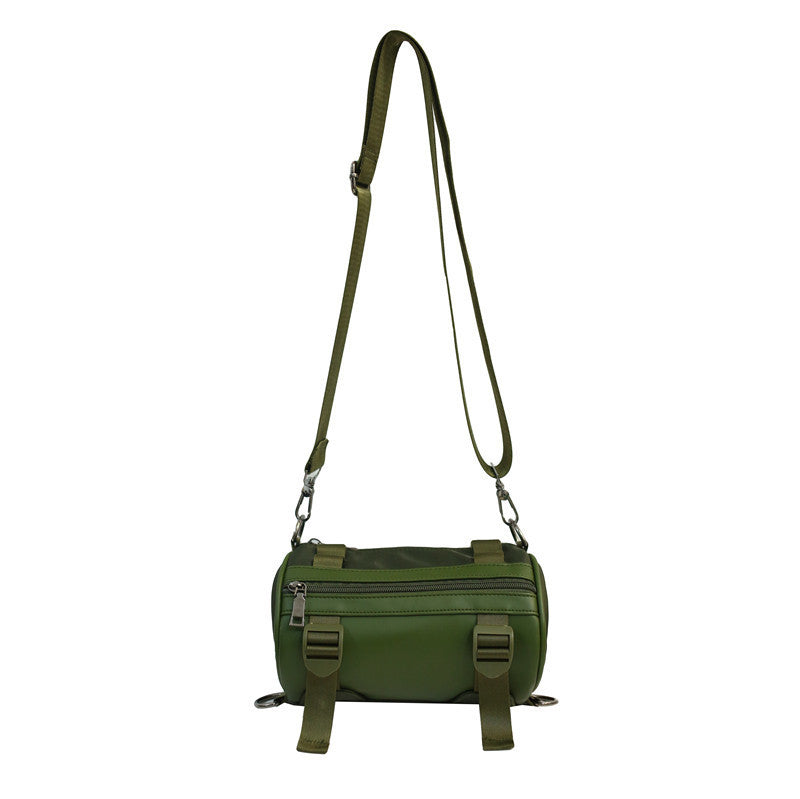 Cylinder Messenger Bag Fashion Brand Shoulder Bag Street