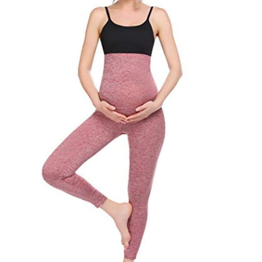 Tætsiddende yogabukser til gravide kvinder