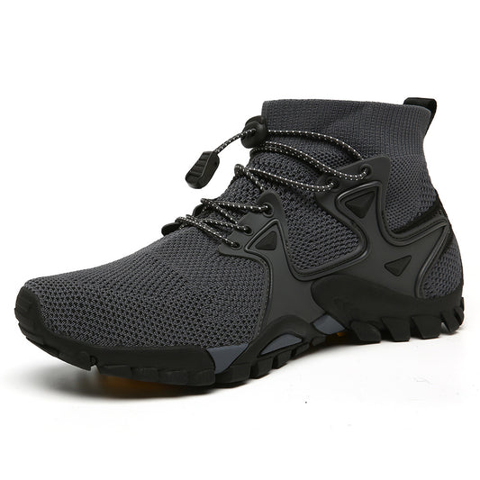 Breathable High-top Outdoor Hiking Shoes Men's Sports Mountain Climbing Amphibious