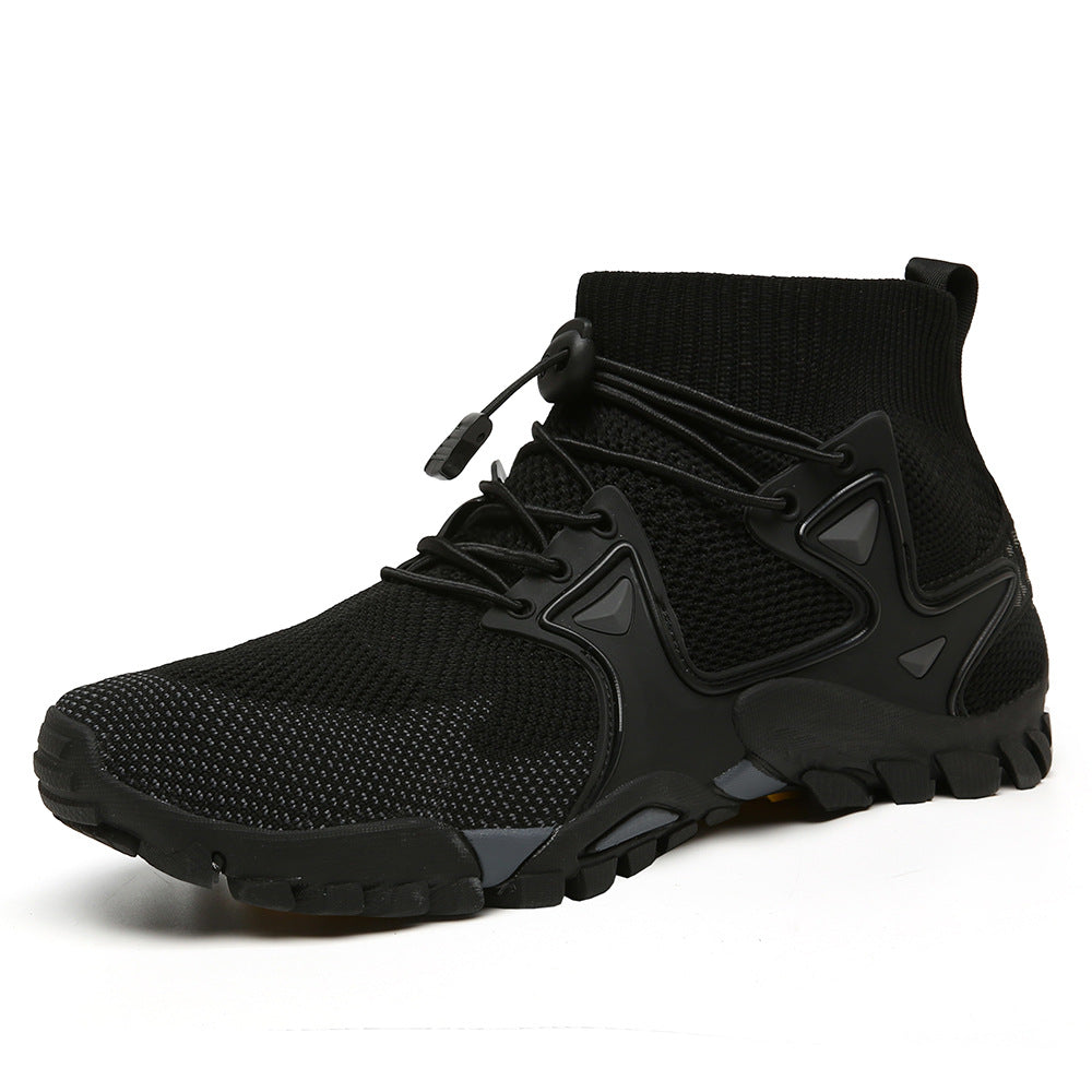 Breathable High-top Outdoor Hiking Shoes Men's Sports Mountain Climbing Amphibious