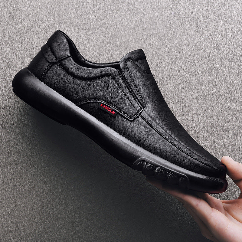 Cowhide First Layer Wear-resistant Men's Casual Leather Shoes