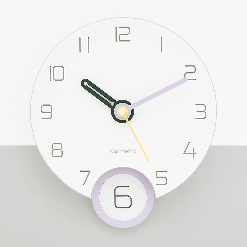 Swing Light Luxury Wall Clock Nordic Children's Room Creative Fashion Wall Watch Living Room Household Silent Clock Watch
