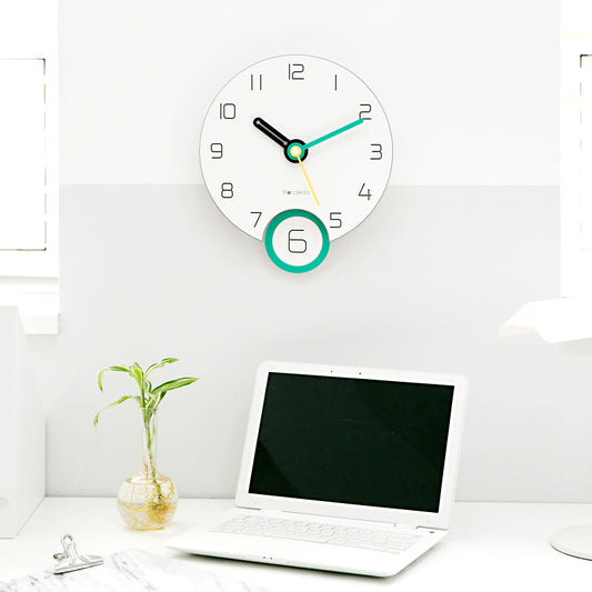 Swing Light Luxury Wall Clock Nordic Children's Room Creative Fashion Wall Watch Living Room Household Silent Clock Watch