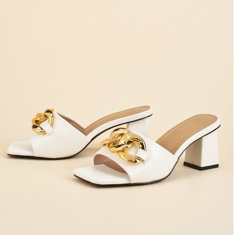 Elegant And Intellectual Female Sandals