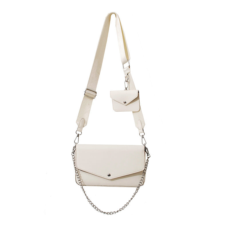 Spring All-match New Fashion Diagonal Bag Chain Underarm Shoulder Bag