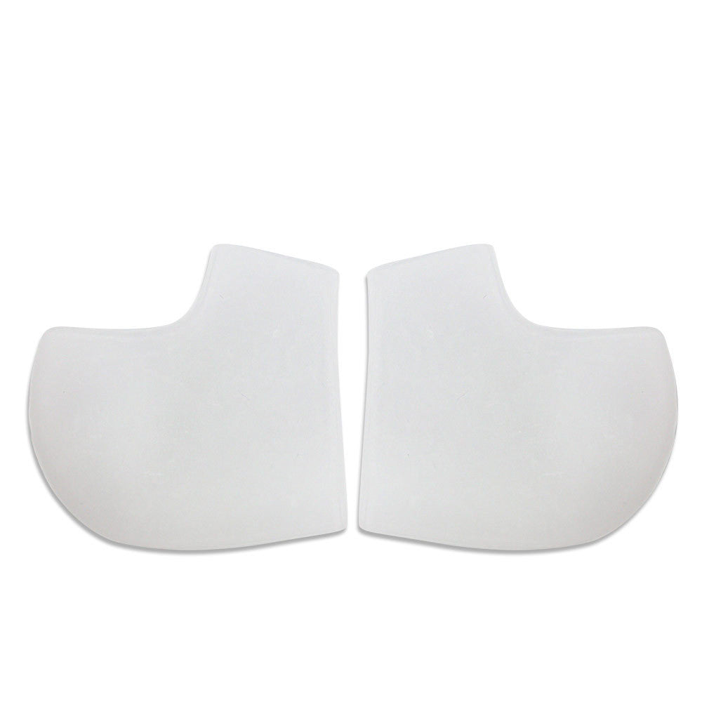 Transparent Silicone Foot Socks, Moisturizing Gel, Protects Heels, Crackle Effect