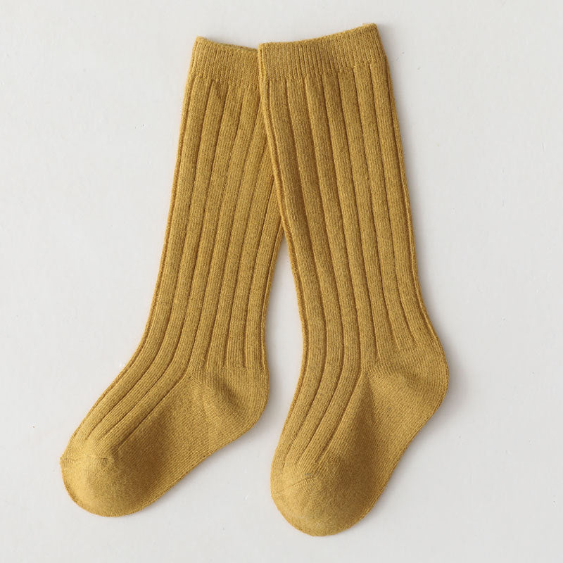 Spanish Children's Socks Pit Stockings Plain Medium Stockings