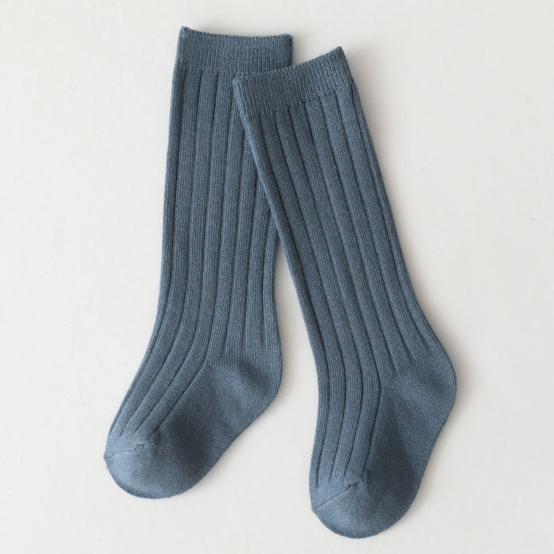 Spanish Children's Socks Pit Stockings Plain Medium Stockings