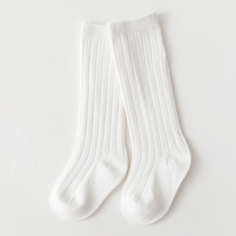 Spanish Children's Socks Pit Stockings Plain Medium Stockings