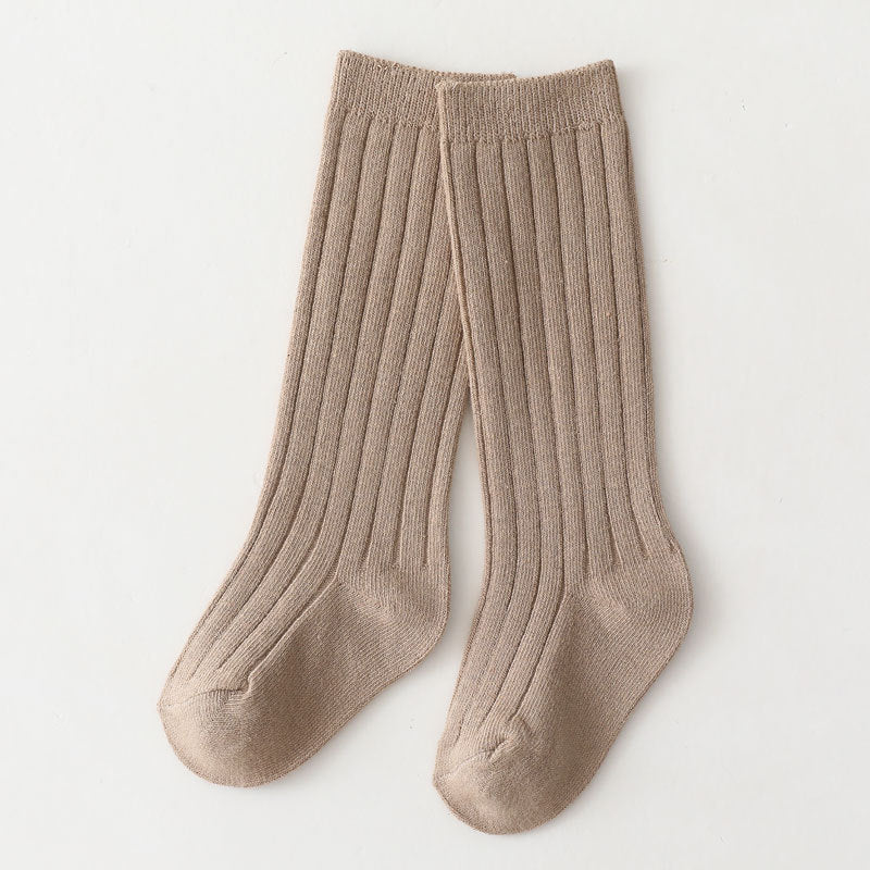 Spanish Children's Socks Pit Stockings Plain Medium Stockings