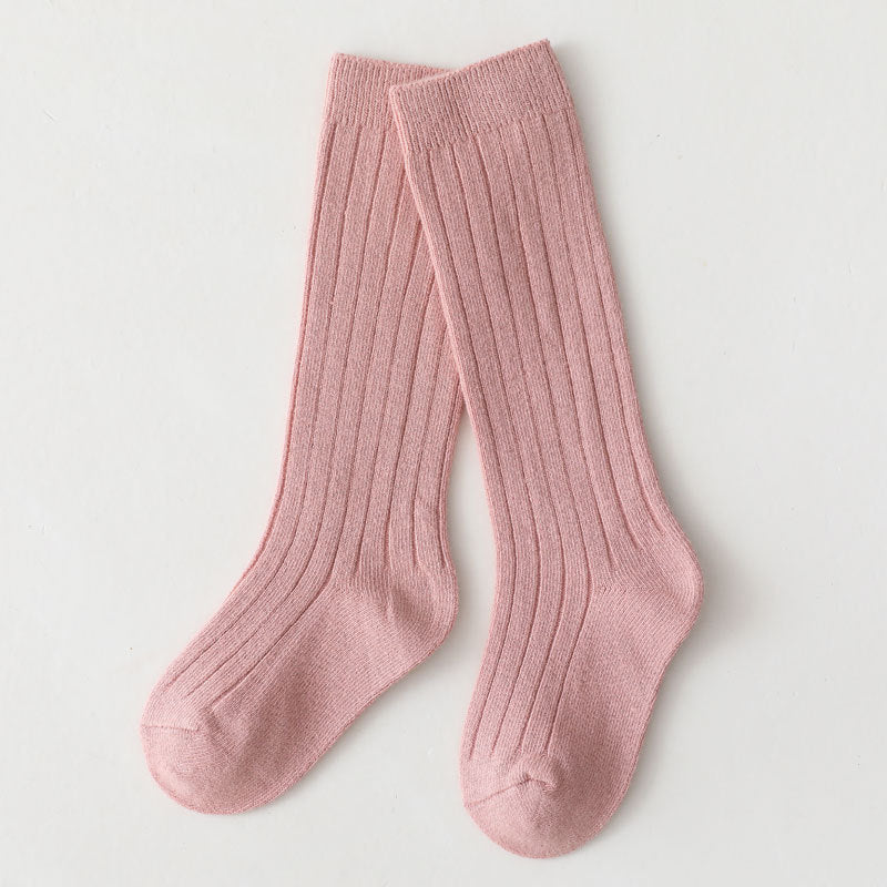 Spanish Children's Socks Pit Stockings Plain Medium Stockings