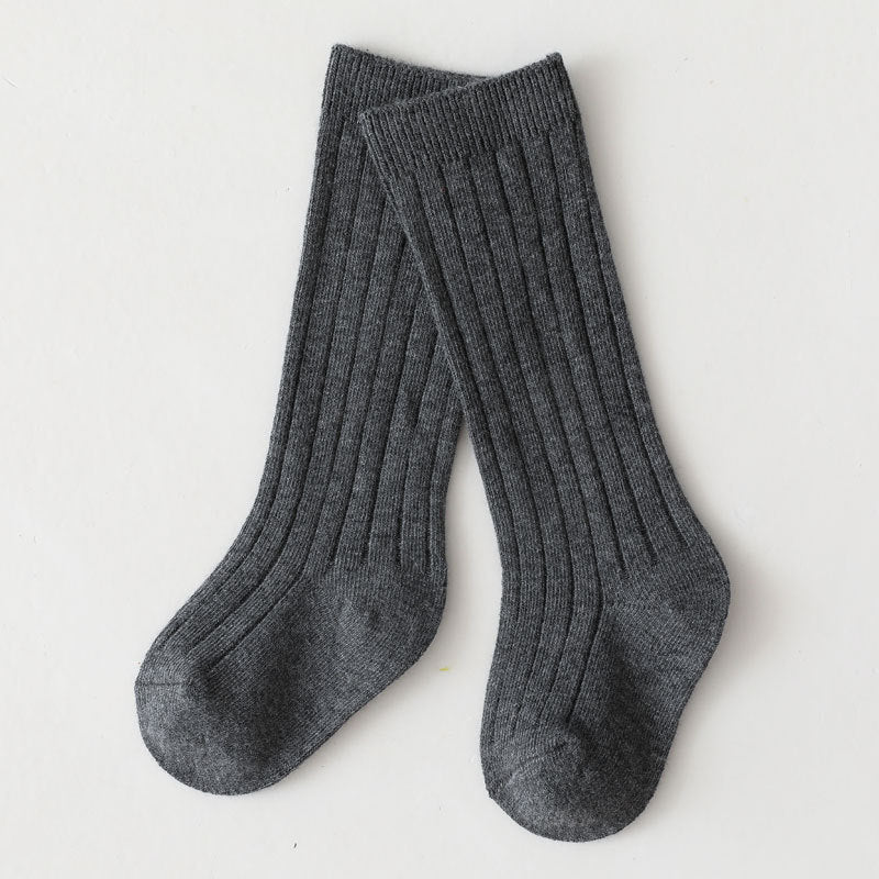 Spanish Children's Socks Pit Stockings Plain Medium Stockings