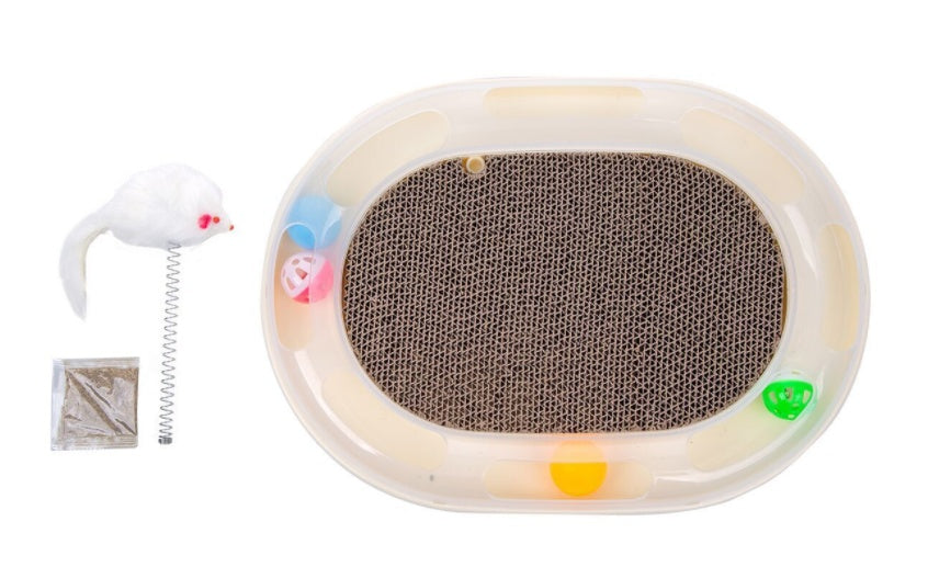 Multifunctional Cat Scratcher Corrugated Paper Claw Sharpener For Cat Supplies