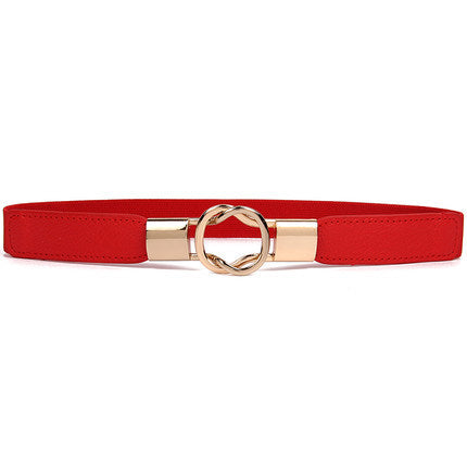 Fashion New Elastic Thin Belt