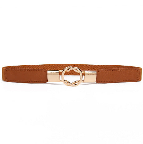 Fashion New Elastic Thin Belt