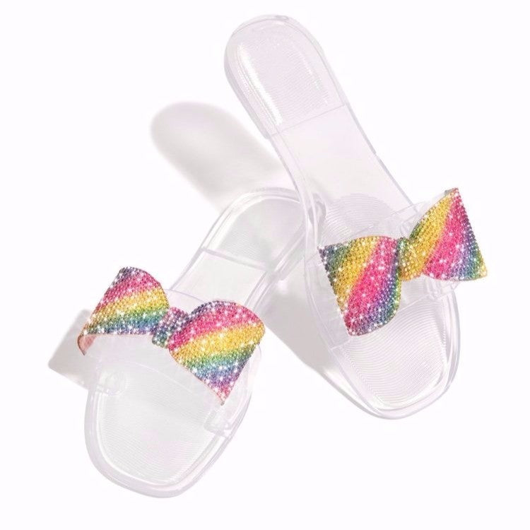 Women's Shoes Butterfly Fruit Sandals And Slippers