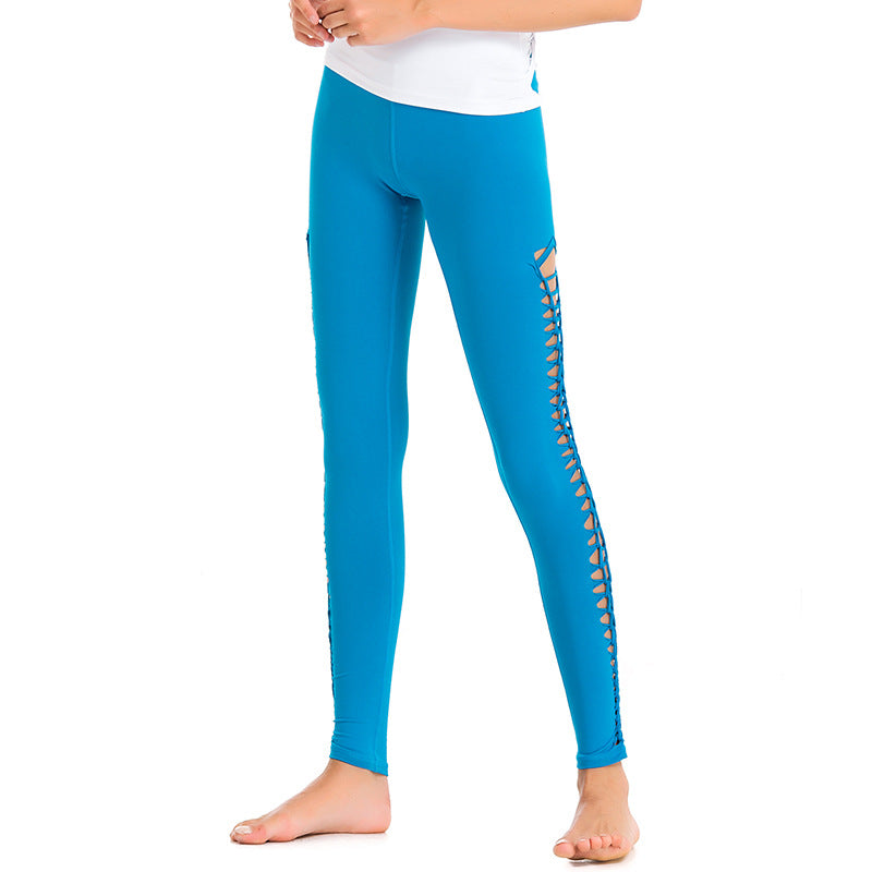 Yoga Pants Woven Hollow Women's Tight Trousers