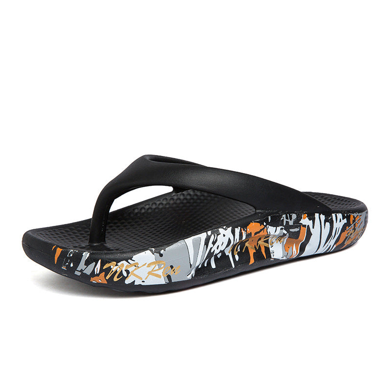 Summer Couple Flip-flops Fashion Casual Sandals Soft And Comfortable Indoor And Outdoor